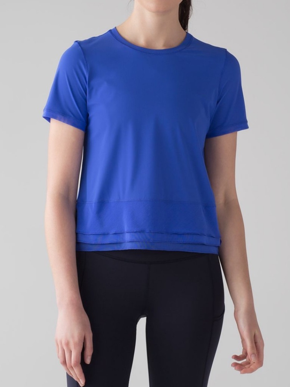 Lululemon Sole Training Short Sleeve Top Tee UV Protection